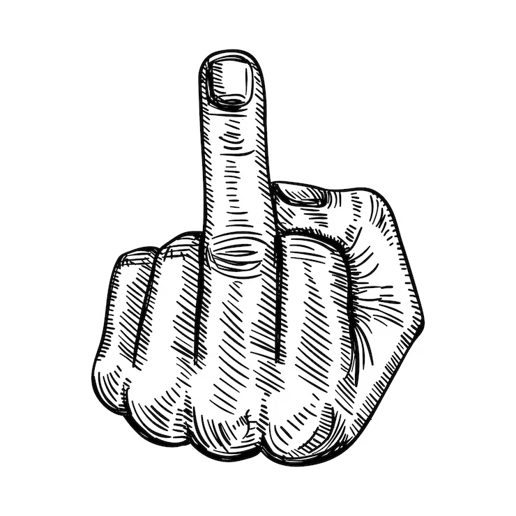 Mittelfinger